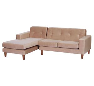 Sofá Seccional Salerno izquierdo beige Latam Home