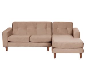 Sofá Seccional Salerno derecho beige Latam Home