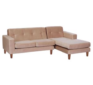 Sofá Seccional Salerno derecho beige Latam Home