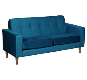 Sofá Salerno 2 cuerpos azul Latam Home