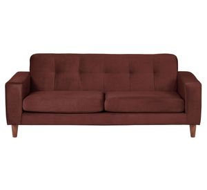 Sofá Salerno 3 cuerpos café Latam Home