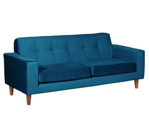 Sofá Salerno 3 cuerpos azul Latam Home