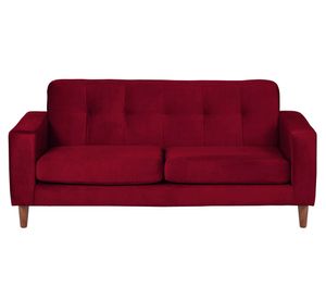 Sofá Salerno 2 cuerpos rojo Latam Home