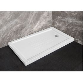 Receptáculo Venecia blanco 130x70x6.5 cm
