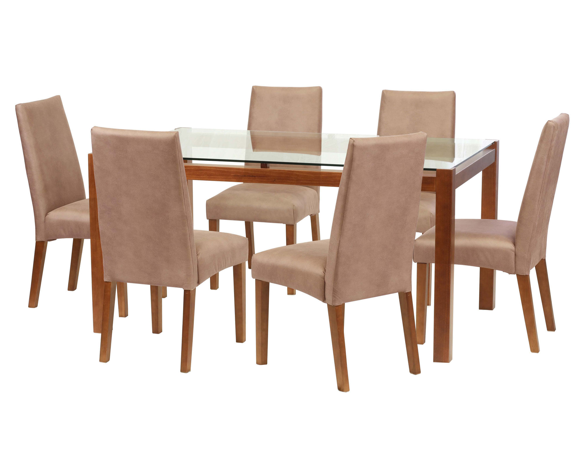 Latam Home Comedor 6 sillas Barcelona beige Latam Home