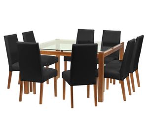 Comedor 8 sillas Barcelona beige Latam Home