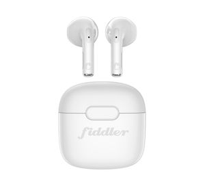 Audífono tws fiddler FD-COLORS23W bluetooth + cable tipo C blanco