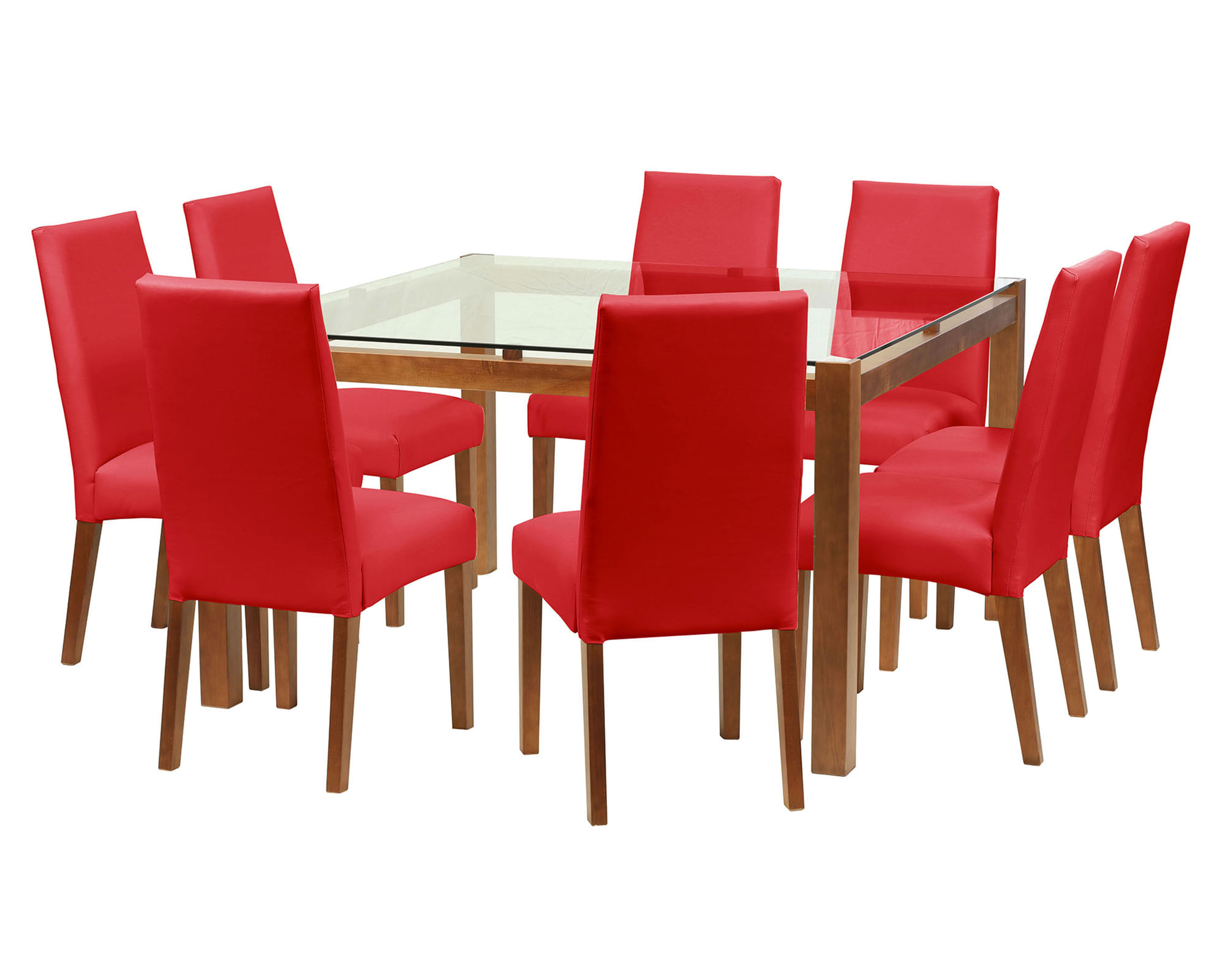 Comedor 8 sillas Barcelona chocolate Latam Home