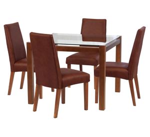 Comedor 4 sillas Barcelona café Latam Home