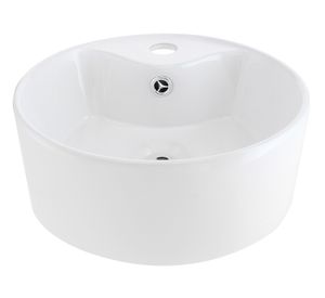 Lavamano sobreponer 13 litros loza blanco