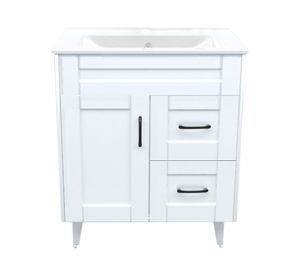 Mueble vanitorio 70 cm BM-Deluxe-70SKB+P-70 blanco Domsa
