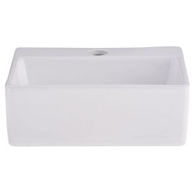 Lavamanos sobreponer 11.5x33x29 cm SLC8039B blanco