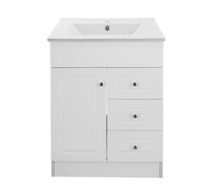 Mueble vanitorio 70 cm B70-PHNB+P-70 blanco Domsa