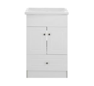Mueble vanitorio 50 cm B-50-PH+F50 blanco Domsa