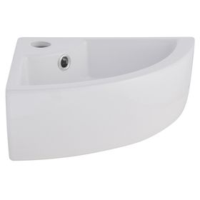 Lavamano sobreponer 8 litros loza blanco