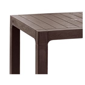 Mesa 80x80 cm marrón moro Reyplast