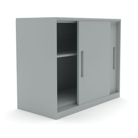 Gabinete medio Office gris Form Office