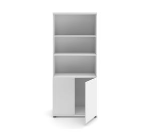 Gabinete alto Office blanco Form Office