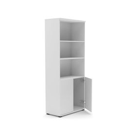 Gabinete alto Office blanco Form Office