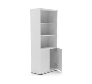 Gabinete alto Office blanco Form Office