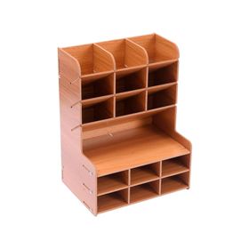 Organizador de escritorio CDX692 café