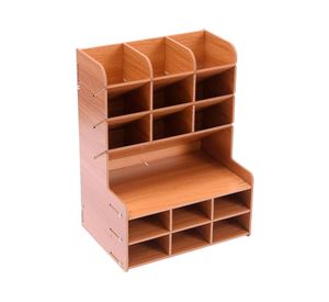 Organizador de escritorio CDX692 café