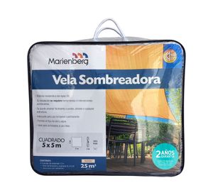 Vela sombreadora 5x5 m cuadrado Marienberg