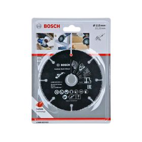 Disco amoladora 115 mm para madera Bosch