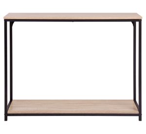 Mesa arrimo Bianca 81x106x35 cm natural