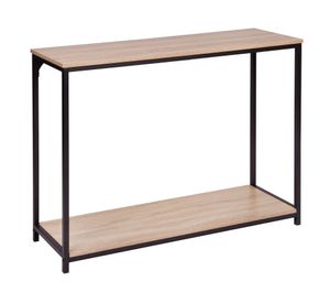 Mesa arrimo Bianca 81x106x35 cm natural