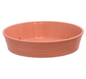 Plato macetero 18 cm Piedra terracota Reyplast