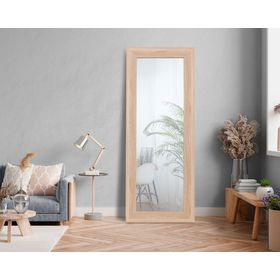 Espejo 165x65 cm Look madera textura