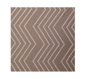 Plumón jacquard Zigzag G taupe 2 plazas