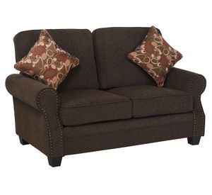 Sofá 2 cuerpos Florida chocolate Cic.