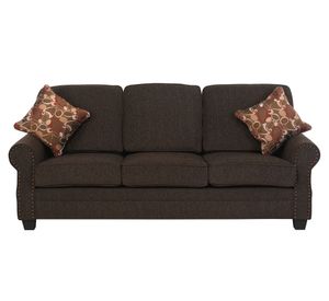 Sofá 3 cuerpos Florida chocolate Cic.