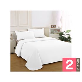 Quilt Atenas blanco 2 plazas