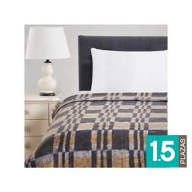 Frazada Térmica gris 1.5 plazas