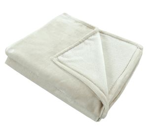 Frazada Flannel beige king