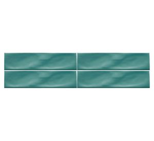 Cerámica muro Ice Craft verde turquesa 9 mm 1 m2