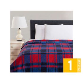 Frazada térmica azul 1 plaza