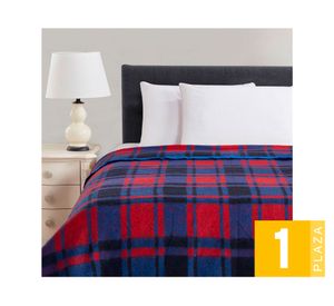 Frazada térmica azul 1 plaza