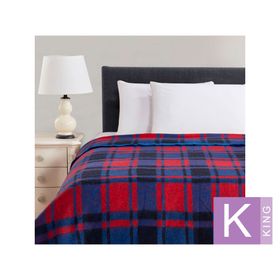 Frazada térmica azul king