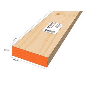 Pino seco cepillado premium 1x3 3,2 m