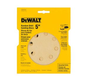 Disco de lija DW4306 5 unidades Dewalt.