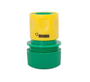 Conexión 3/4'' aquastop automática Rehau