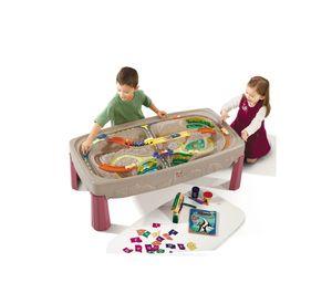 Mesa de actividad Trenes 41x119x66 cm