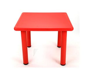 Mesa infantil cuadrado rojo Talbot
