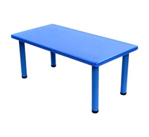 Mesa infantil rectangular azul Talbot