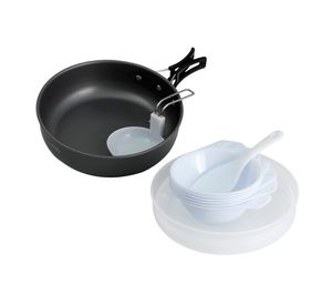 Set cocina 4 personas 9 piezas National Geographic