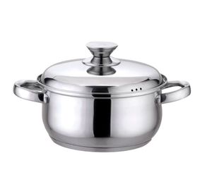 Batería 6 piezas Pavia silver Fantuzzi